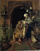 unknow artist Arab or Arabic people and life. Orientalism oil paintings  405 painting